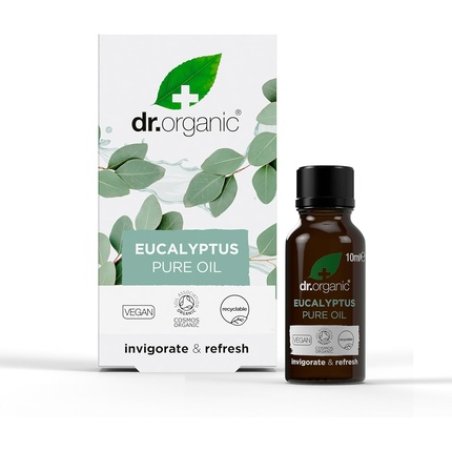 Dr Organic Eucalyptus Essential Oil 100 Pure & Natural 10ml
