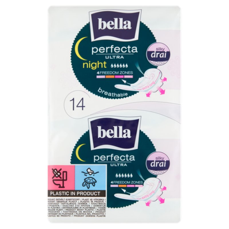 Bella Perfecta Ultra Night Silky Drai Sanitary Pads