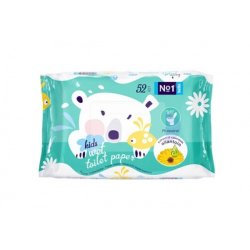 Bella No1 Kids Wet Toilet Paper 52 Pieces