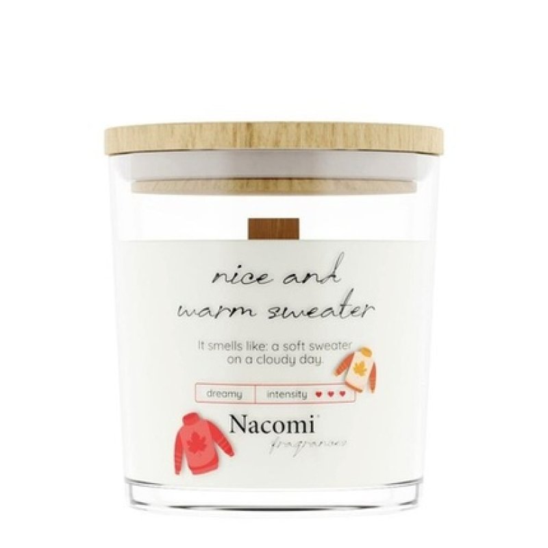 Nacomi Nice And Warm Sweater Soy Candle 140g