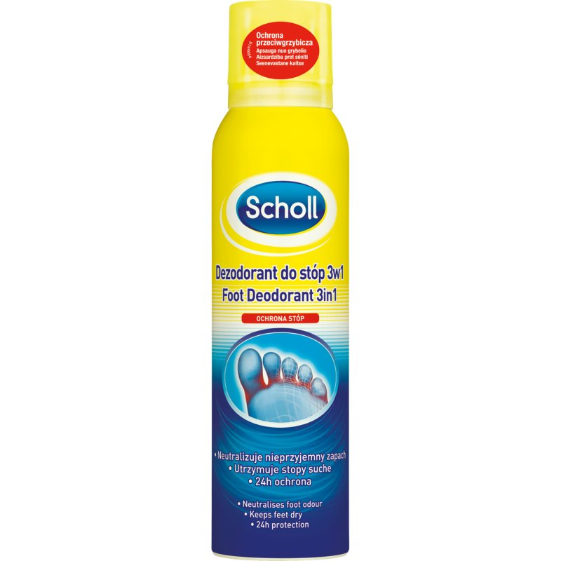 Scholl 5052197030464 foot deodorizer liquid 150 ml Spray bottle