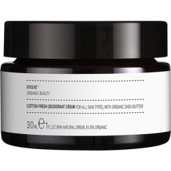 Evolve Organic Beauty Cotton Fresh Natural Deodorant Cream 1 fl oz 30 mL