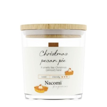 Christmas Pecan Pie Soy Candle 140g Nacomi