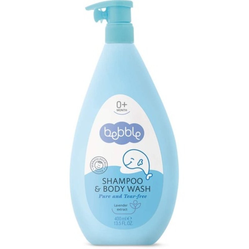 Bebble Baby Shampoo and Body Wash No Cry Formula