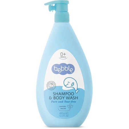 Bebble Baby Shampoo and Body Wash No Cry Formula