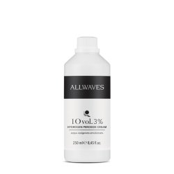 Allwaves Emulsified hydrogen peroxide 10 vol. 9% produit éclaircissant pour cheveux 250 ml Liquide Bouteille