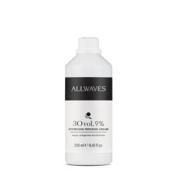 Allwaves Hydrogen Peroxide Cream Oxidant 9 250ml