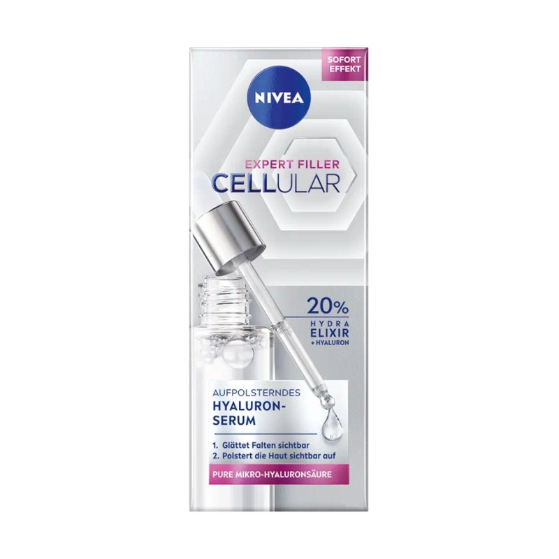 Nivea Hyaluron Cellular Filler Essence Moisturizing Skin Serum