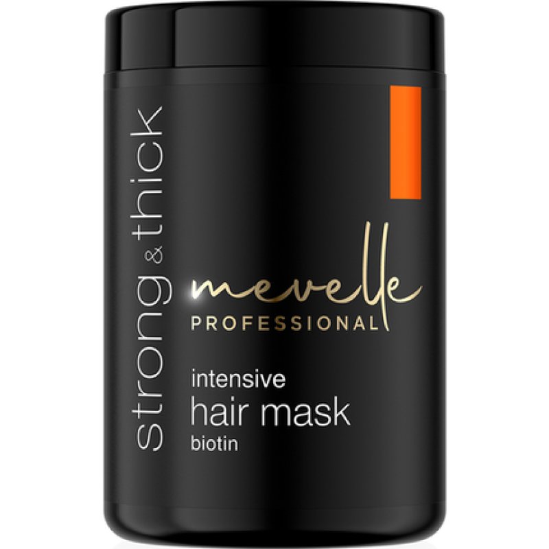 Mevelle Professional Strengthening Hair Mask For Weakened Hair Prone To Hair Loss 900 Ml