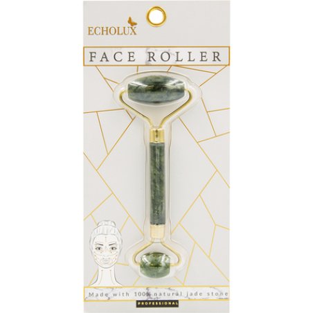 Echolux Face Neck Eye Massage Roller Green Jadeite