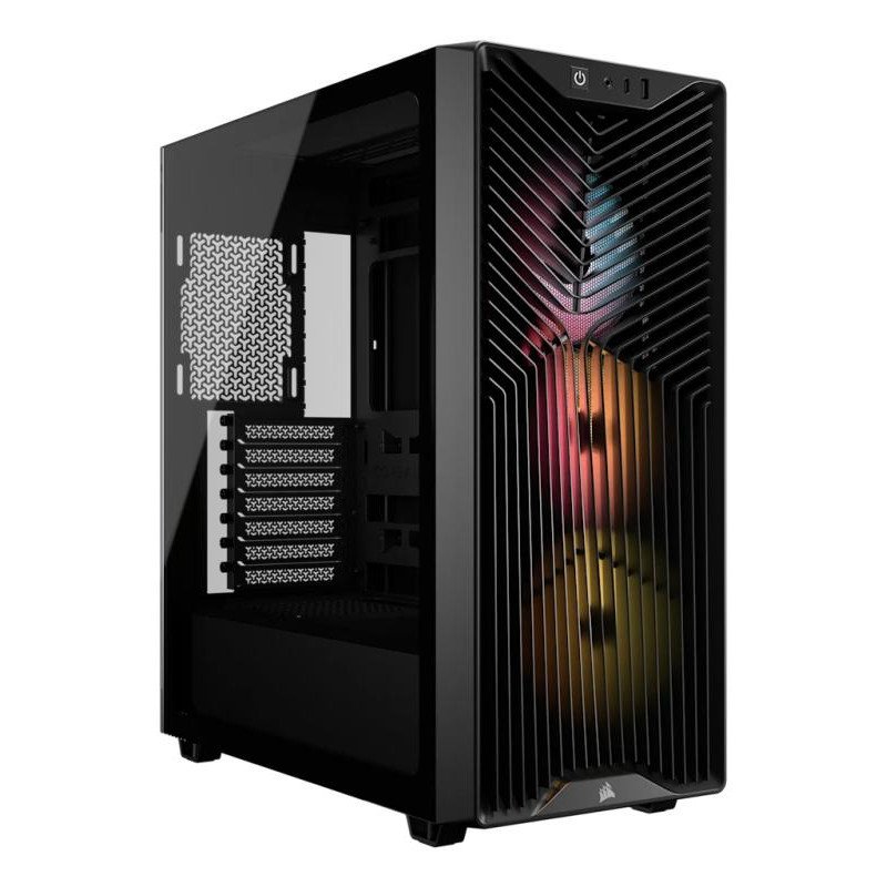 3200D RS ARGB Black (schwarz, Tempered Glass)