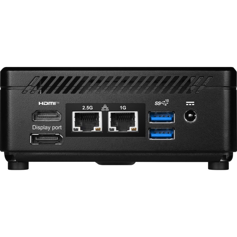 MSI Cubi 5 12M-262BEU 0.66L sized PC Black i3-1215U