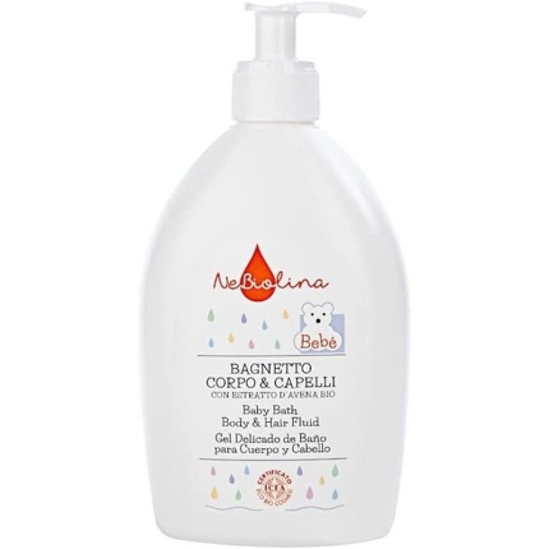 Nebioline Baby in Bagnetto Body and Hair in Ecobio 500ml