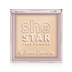Revers Face Powder She Star Natural 1 10g