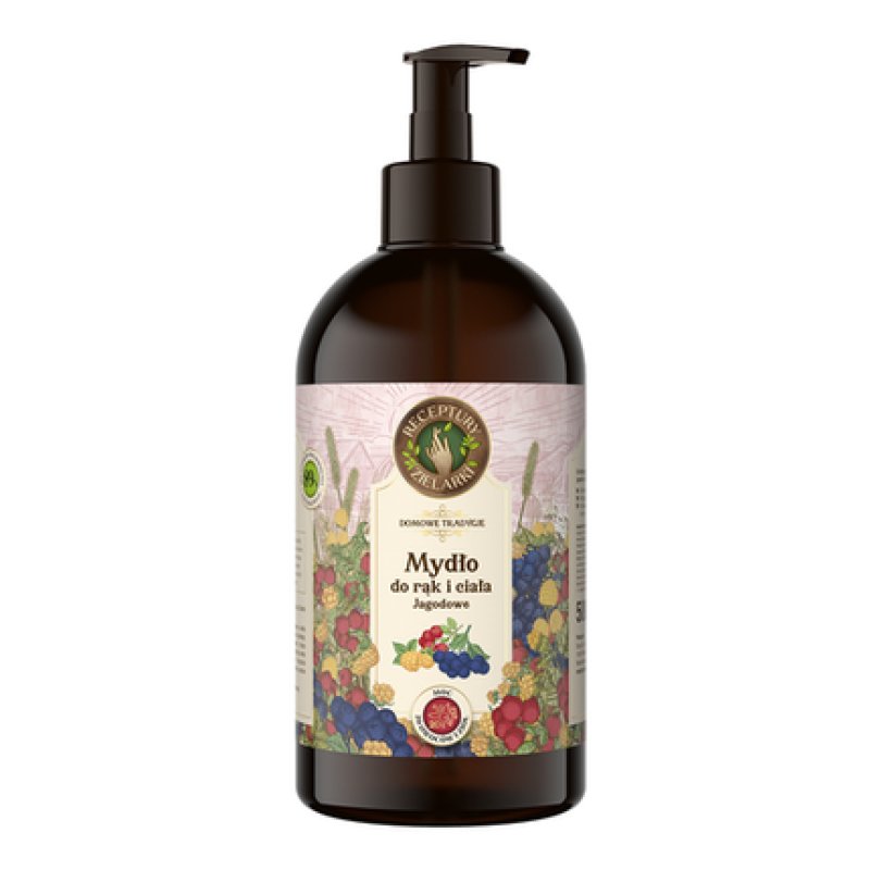 Herbalist Recipes Natural Berry Refreshing Soap For Hands And Body