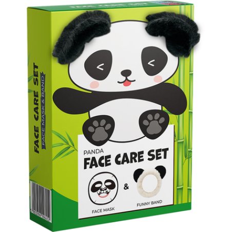 Mond'sub Firming Face Mask And Panda Headband Set