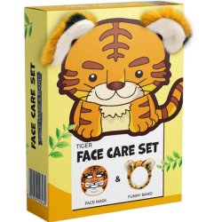 Mond'sub Smoothing Face Mask And Tiger Headband Set