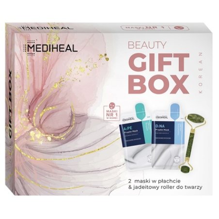 Mediheal Set Face Mask D-Na Face Mask A-Pe Face Roller