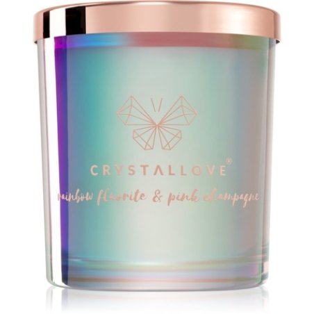 Crystallove Crystalized Scented Candle Rainbow Fluorite 220g