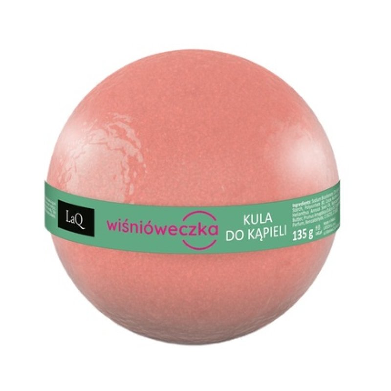 Laq Cherry Bath Ball 135g