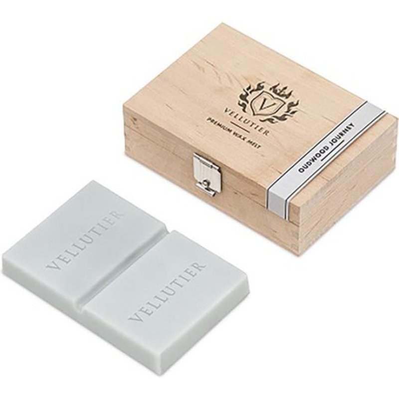 Vellutier Fragrance Wax Oudwood Journey Gray 50 Gram