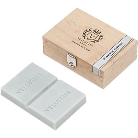 Vellutier Fragrance Wax Oudwood Journey Gray 50 Gram