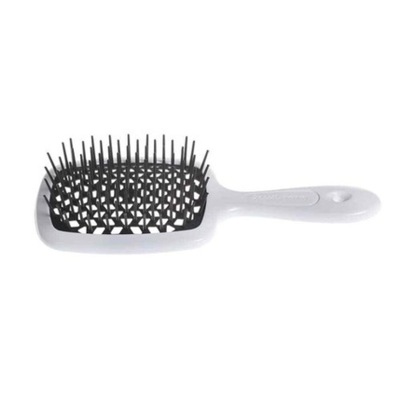 Superbrush Hair Detangling Brush Blackwhite