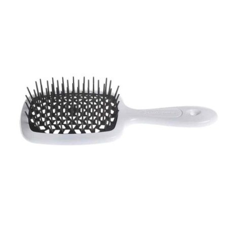 Superbrush Hair Detangling Brush Blackwhite