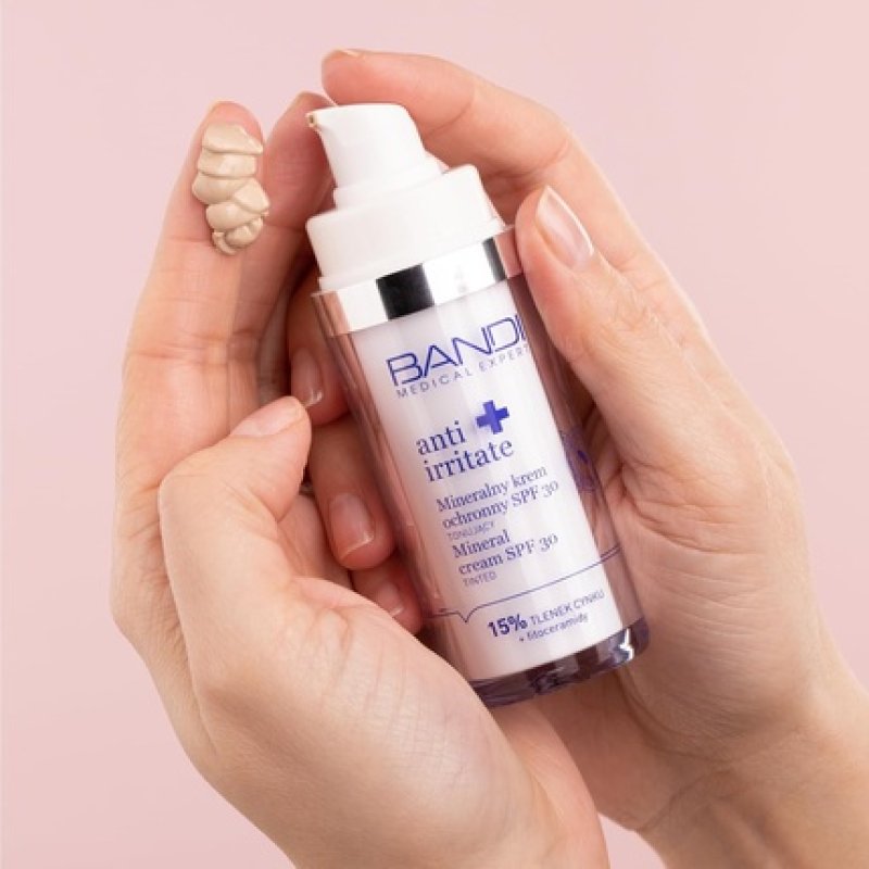 Bandi Tinted Mineral Cream SPF 30 for Skin Care UV Protection