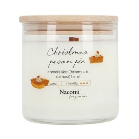 Nacomi Christmas Aromatherapy Soy Candle Pecan Pie 450g