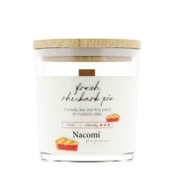 Nacomi Soy Candle Fresh Rhubarb 140g