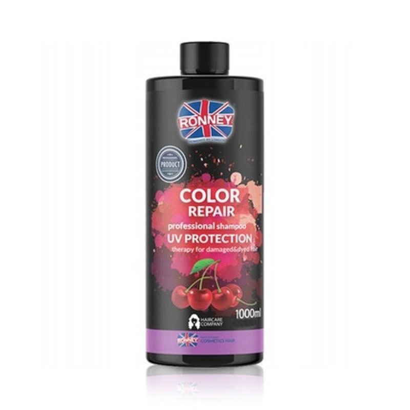 Ronney Color Repair Cherry Uv Protection Shampoo 1l