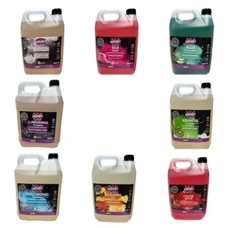 Ronney Keratin Shampoo For Hair Loss With Hyaluron And Aloe 5 Liter