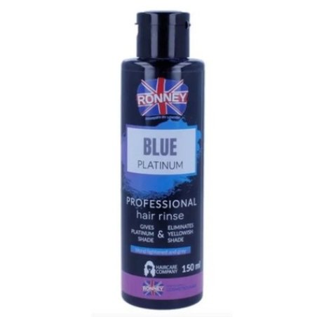 Ronney Blue Platinum Hair Conditioner For Blonde Lightened Hair Antiyellowing