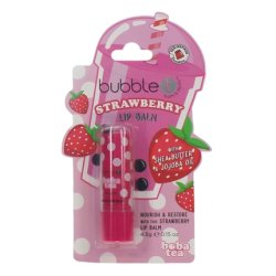 Luxury Beauty Wholesale Bubble T Lip Balm Nourish & Restore Strawberries 45g