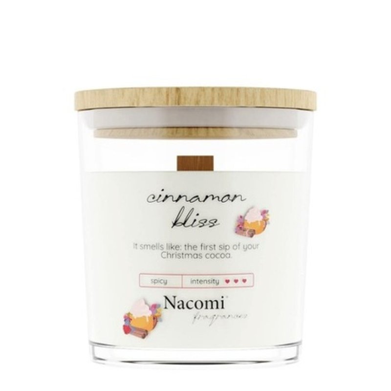 Nacomi Swieca Sojowa Cinnamon Bliss 140g