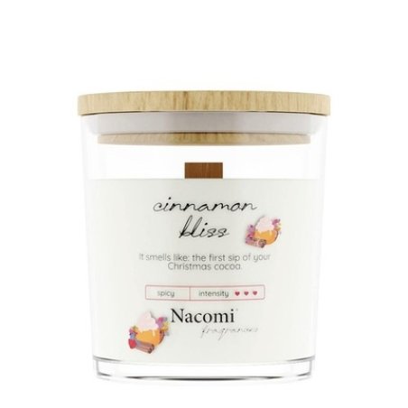 Nacomi Swieca Sojowa Cinnamon Bliss 140g