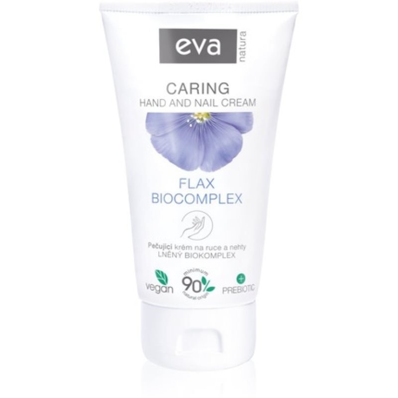 Eva Natura Flax Biocomplex Hand And Nail Treatment Cream 75 Ml