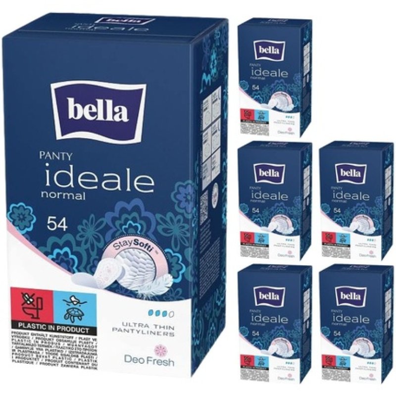 Bella Panty Liners Ideal Normal with Fresh Fragrance 54 Pieces