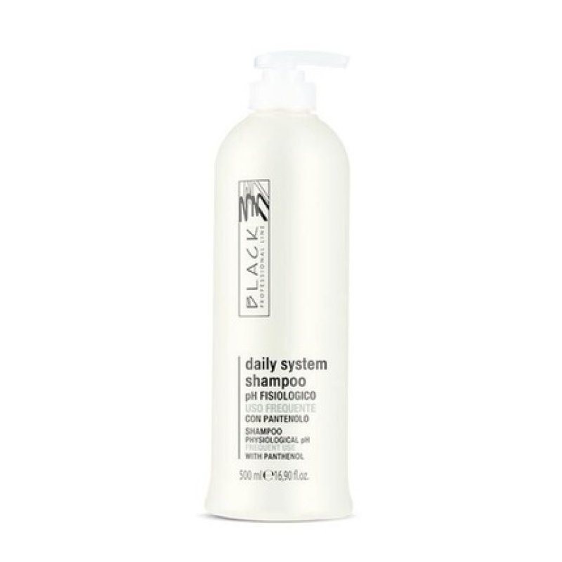 Black Daily System Hair Shampoo 500ml