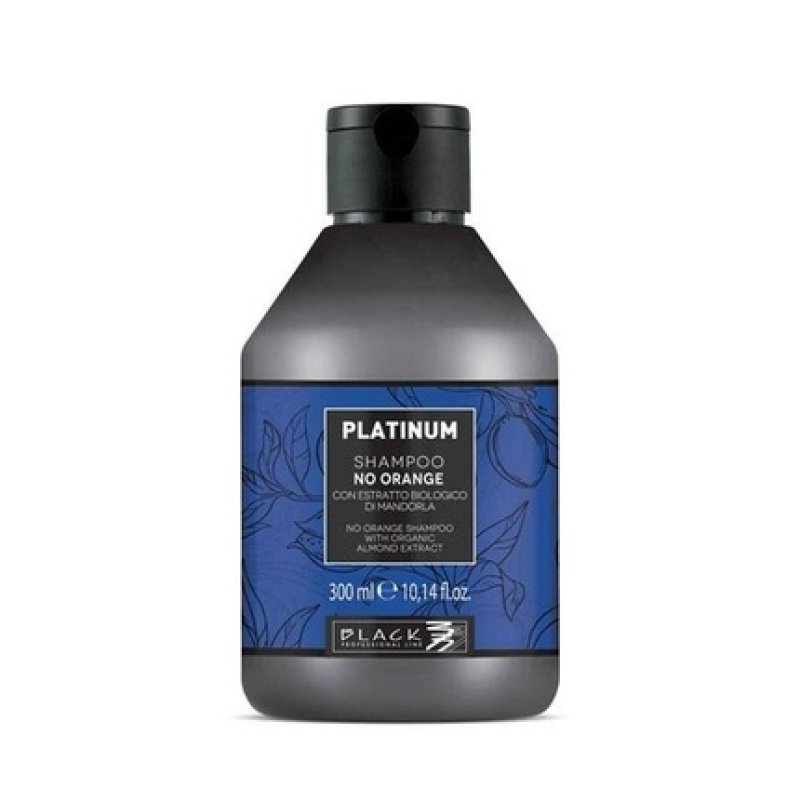 Black Platinum No Orange Shampoo 300ml
