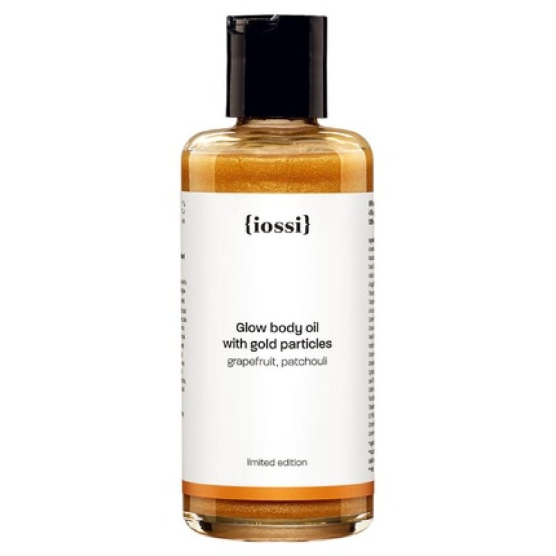 Iossi Glow Body Oil With Gold Particles 150ml