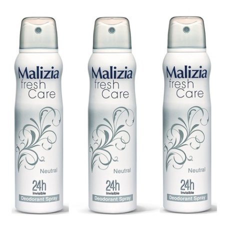 Malizia Fresh Care Deodorant Spray Neutral 24h Invisible 150ml