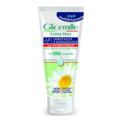 Glicemille Hand Cream 2 In 1 Moisturizing And Sanitizing With Antibacterial 100 Ml