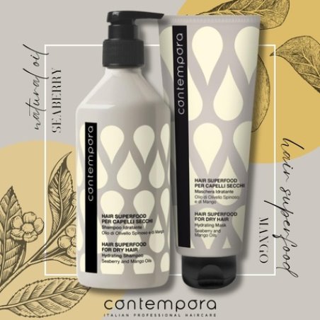 Contempora Hair Superfood Hydrating Shampoo for Dry Hair 1000ml