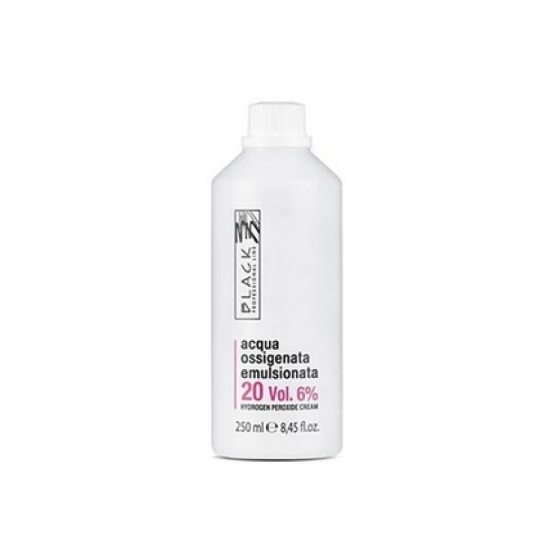 Black Cream Hydrogen Peroxide 6 Oxidizing Agent 250ml