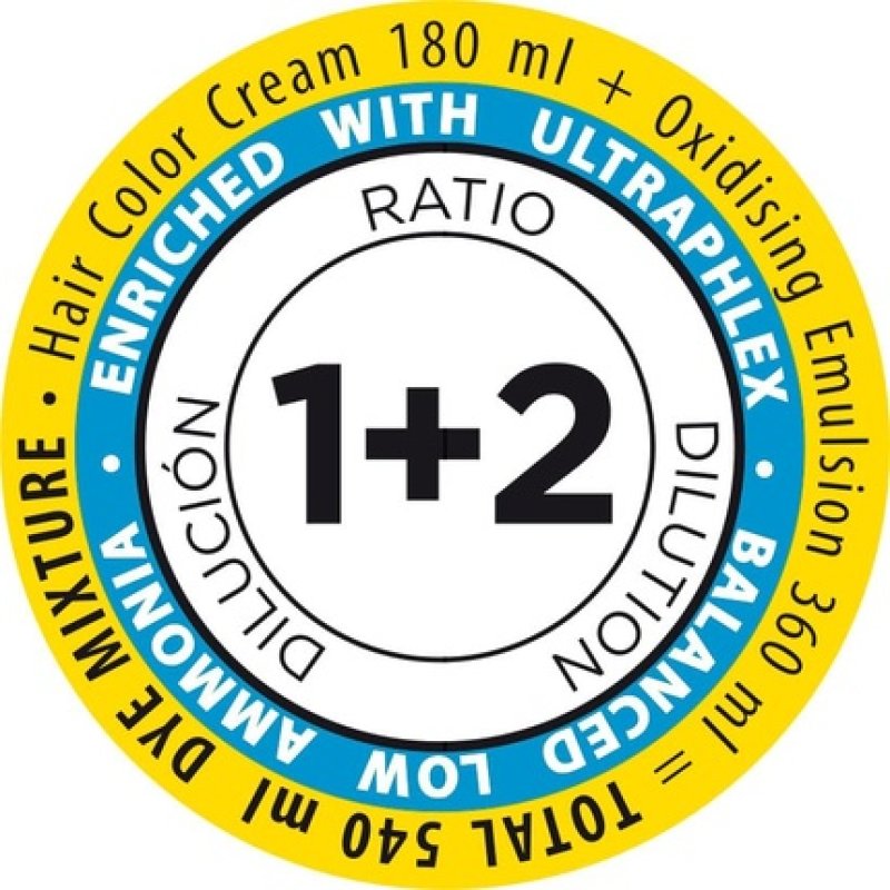 Super Kay Cream Hair Color Enriched with Ultraphlex 7.444 Extra