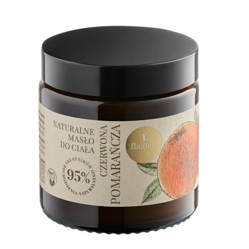 Natural Body Butter Red Orange 115ml