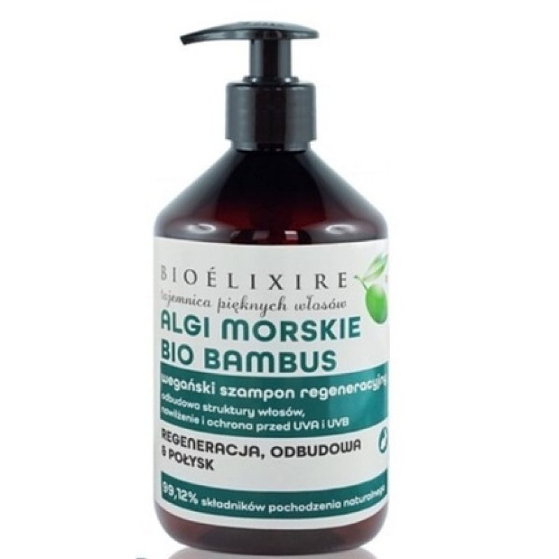 Bioelixir Marine Algae Organic Bamboo Shampoo 500ml