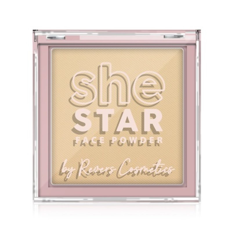 Revers Face Powder She Star Vanilla 2 10g